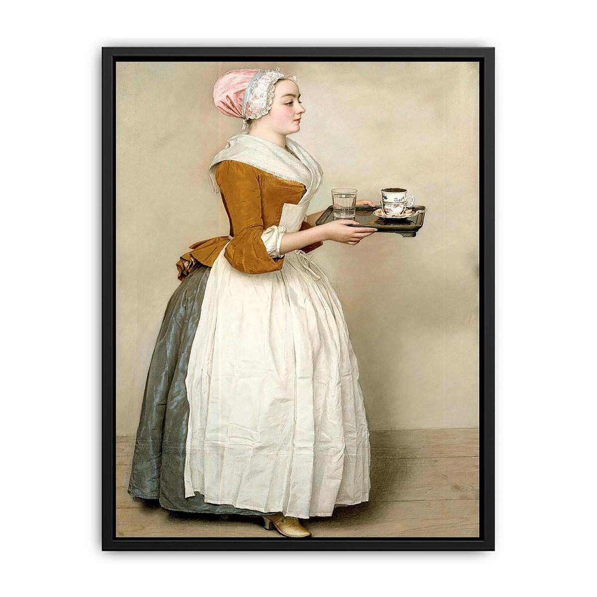 The-Chocolate-Girl  Canvas Print