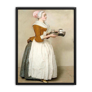 The-Chocolate-Girl  Canvas Print