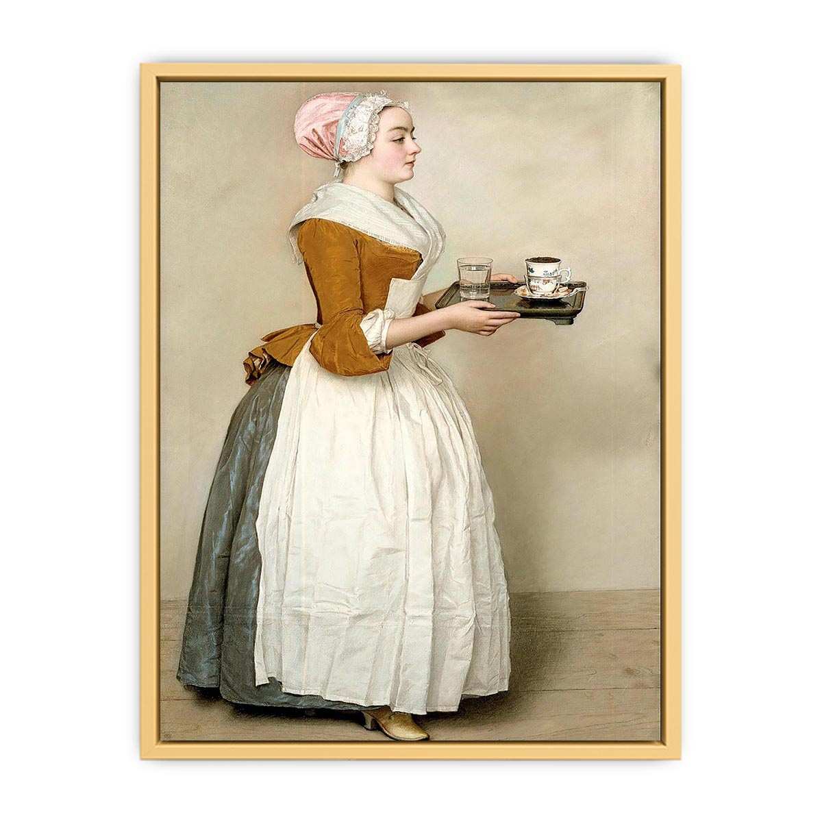 The-Chocolate-Girl  Streched canvas
