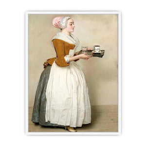 The-Chocolate-Girl  Framed Print