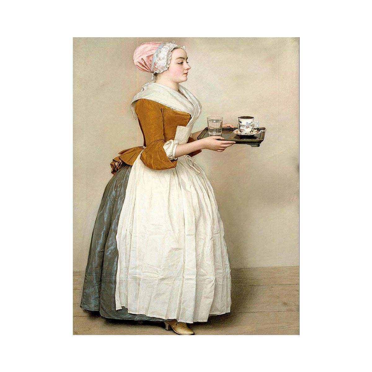 The Chocolate Girl by Jean-Étienne Liotard