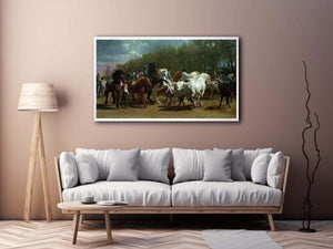 The Horse Fair by ROSA BONHEUR Painting