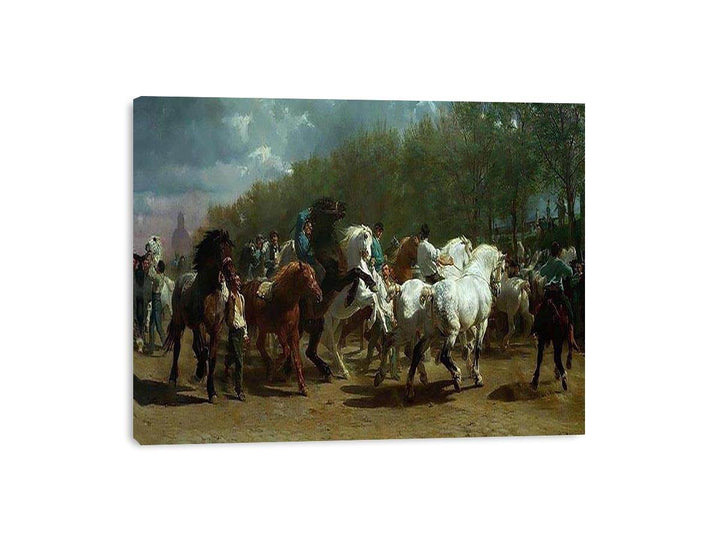 The Horse Fair  Painting