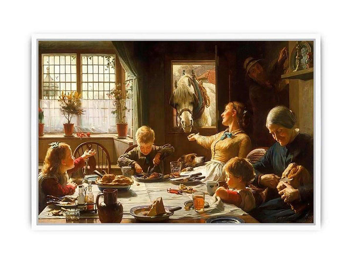 One Of The Family Framed Print