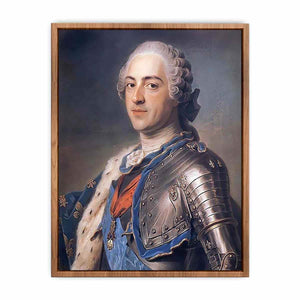 Portrait of King Louis XV  Poster