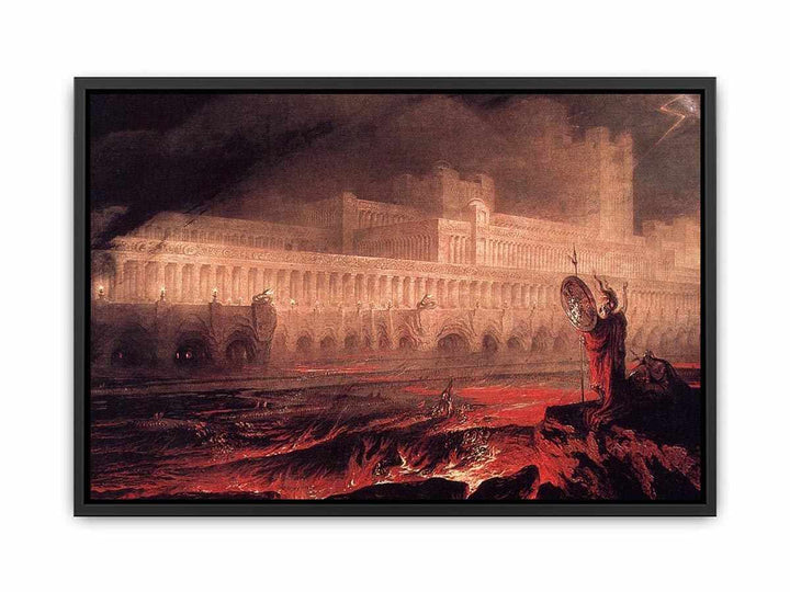 Pandemonium Painting Canvas Print