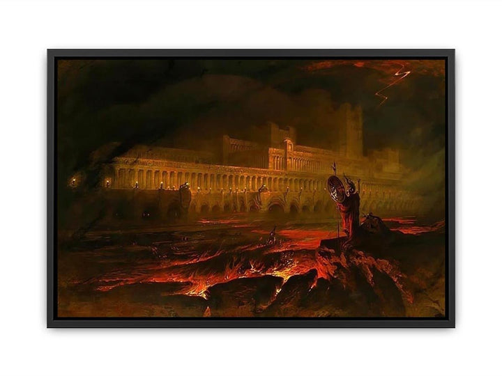 Pandemonium Painting Canvas Print