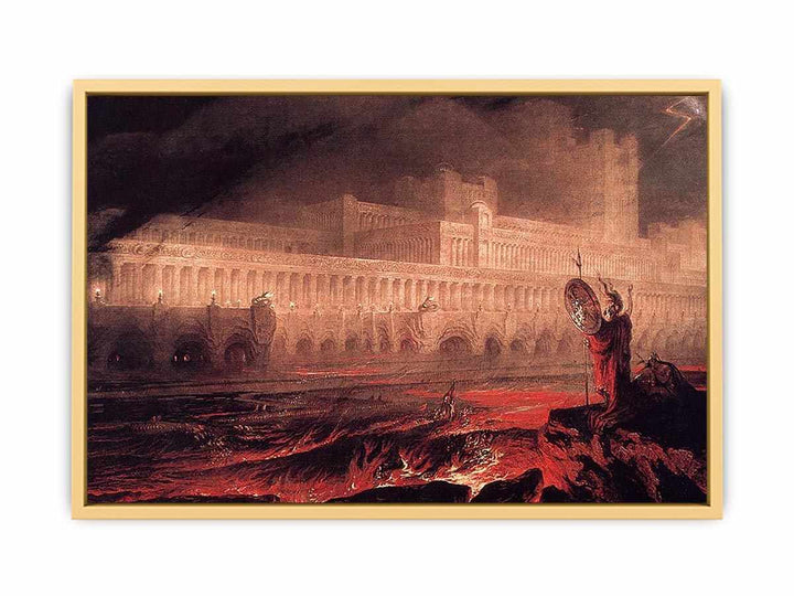 Pandemonium Painting Streched canvas