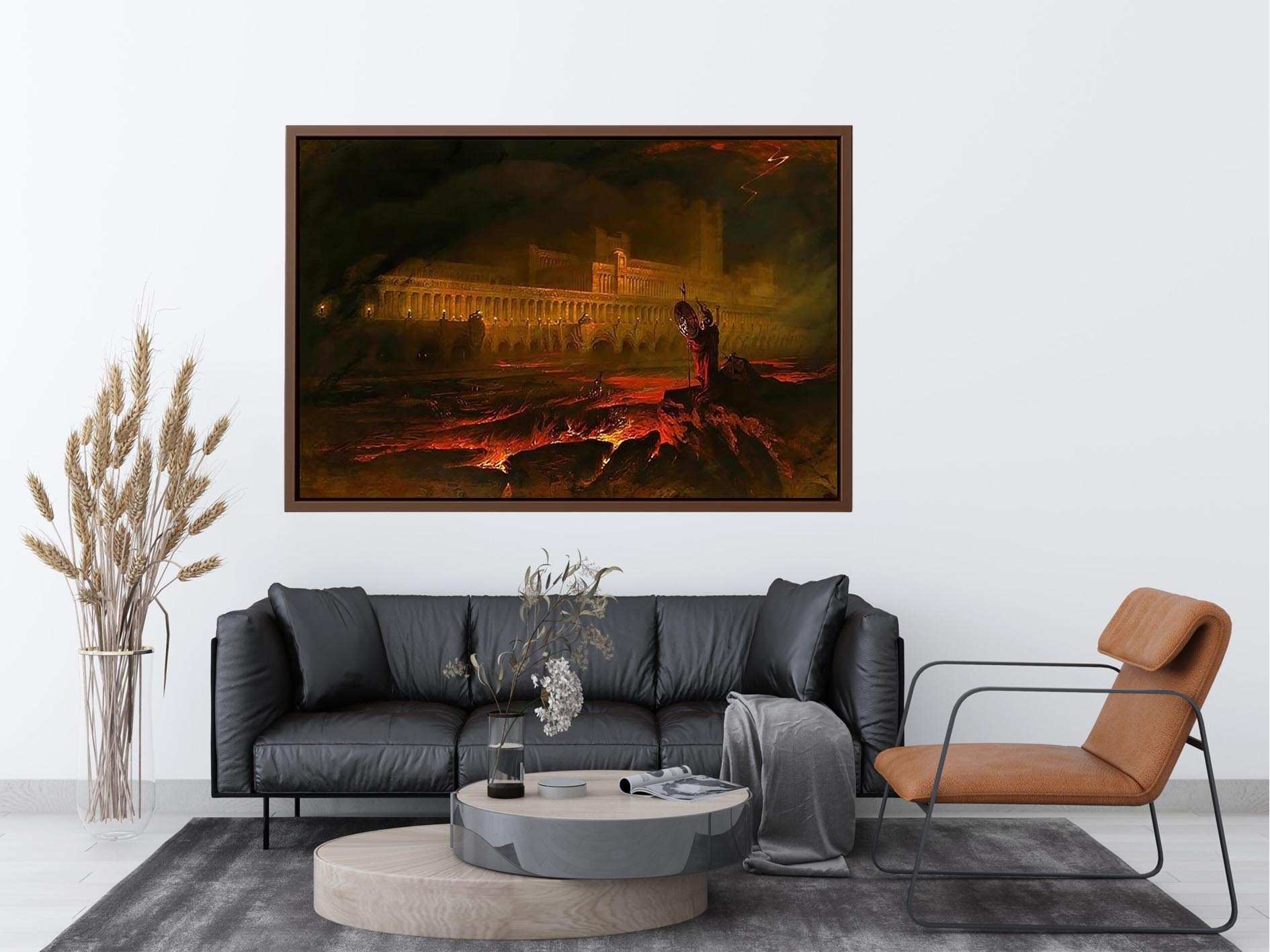Pandemonium  by JOHN MARTIN Painting