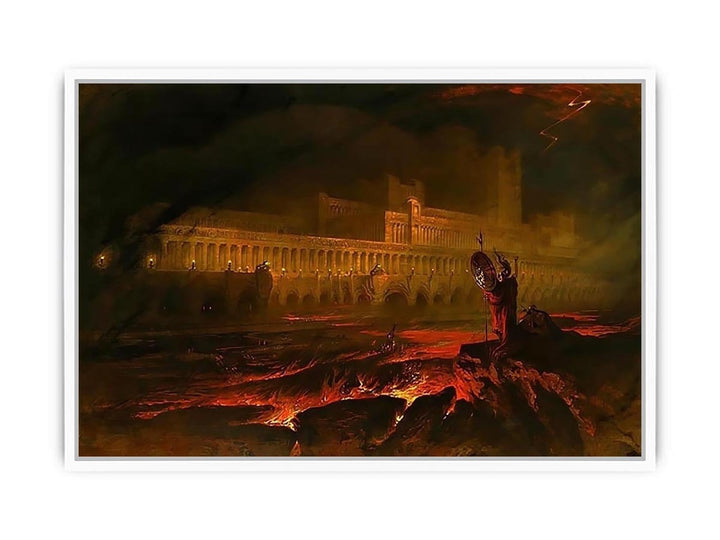 Pandemonium Painting Framed Print