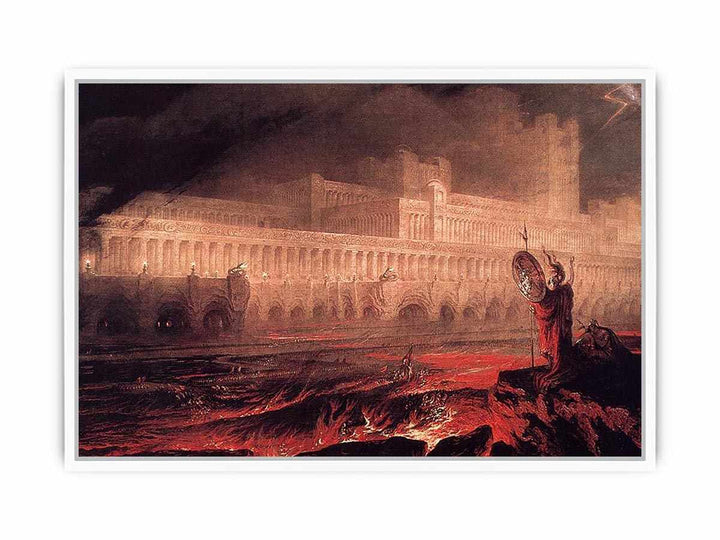 Pandemonium Painting Framed Print