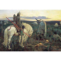 The Knight at the Crossroads by VIKTOR VASNETSOV