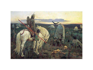 The Knight at the Crossroads by VIKTOR VASNETSOV