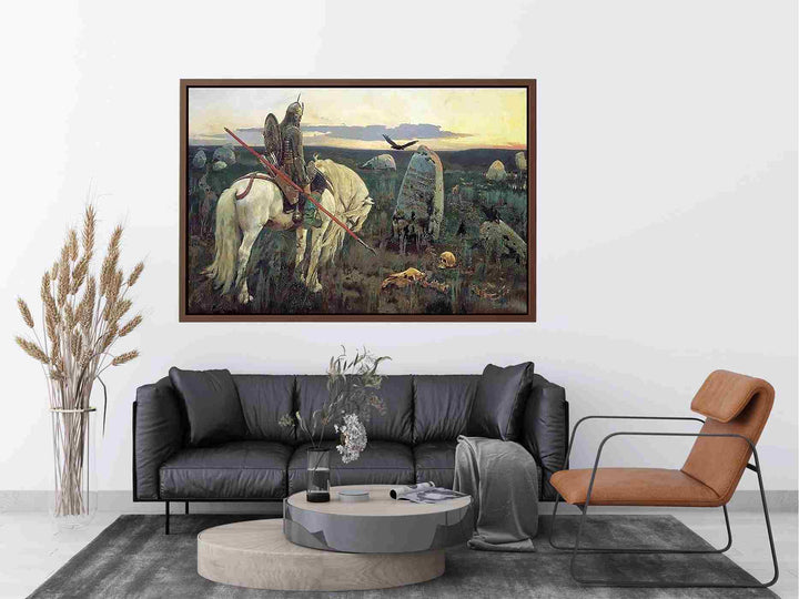 The Knight at the Crossroads Painting