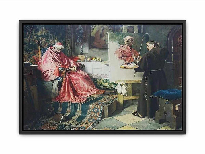 The Cardinal's Portrait Canvas Print