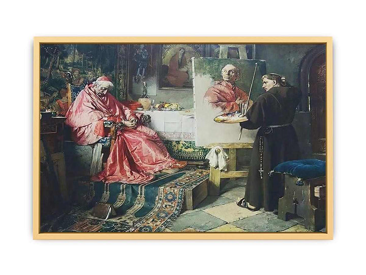 The Cardinal's Portrait Streched canvas