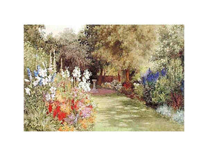 A Garden in July by VIOLET COMMON