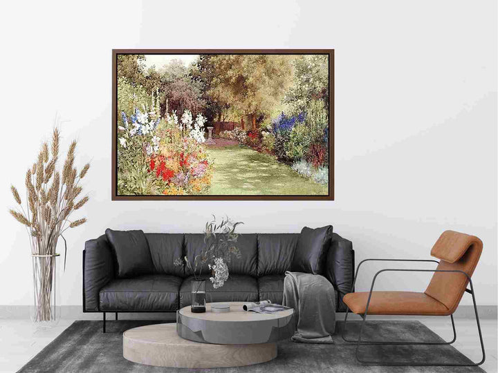 A Garden in July Painting