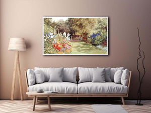 A Garden in July by VIOLET COMMON Painting