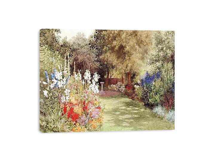 A Garden in July  Painting
