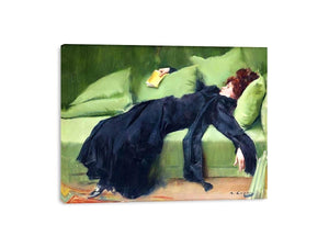 After the Ball Painting by Ramon Casas Painting