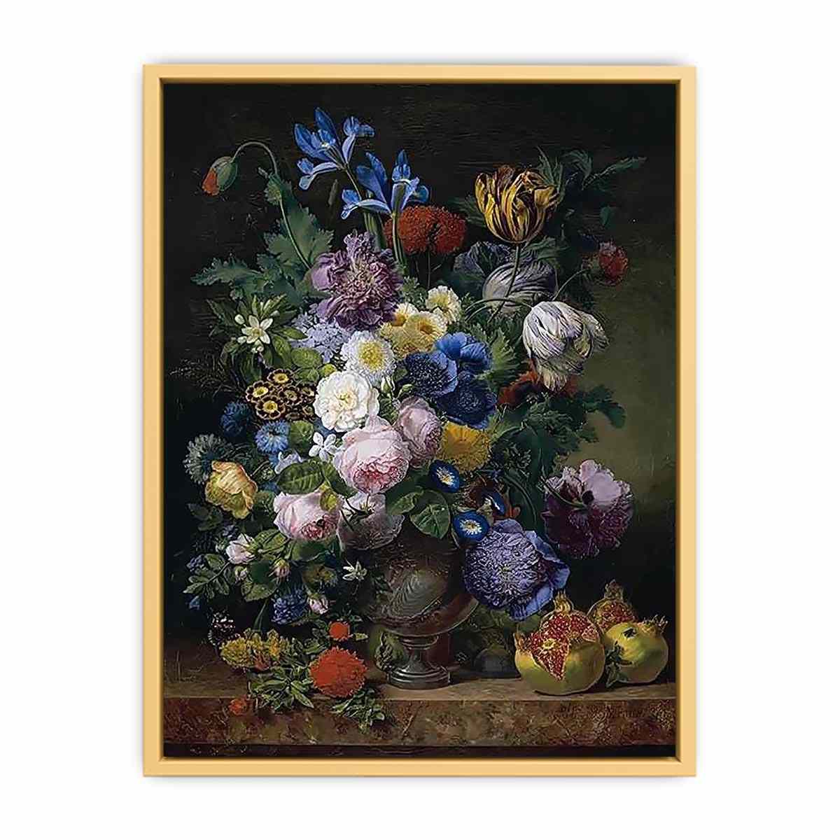 Still-Life by JEAN-JOSEPH-XAVIER BIDAULD Streched canvas