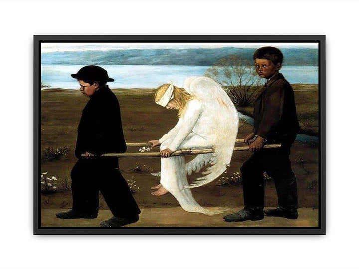 The Wounded Angel from 1903 Canvas Print