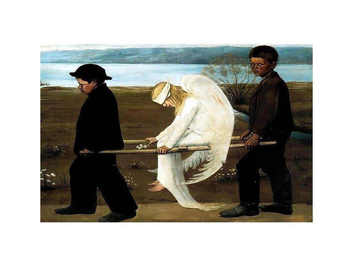 The Wounded Angel from 1903 Framed Print