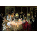 The End of Dinner by JULES ALEXANDRE GRUN