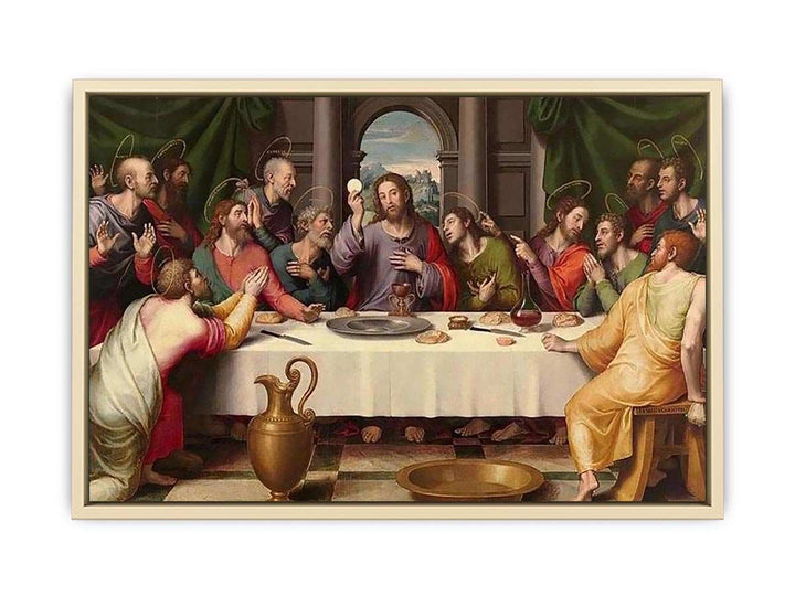 The Last Supper - Vicente Juan (Juan de Juanes)  Art Print