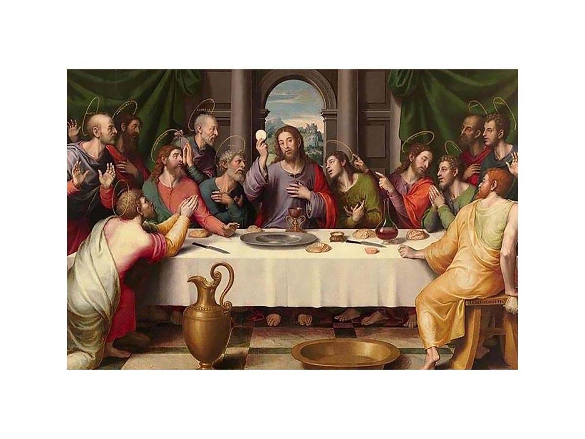 The Last Supper by Vicente Juan (Juan de Juanes)