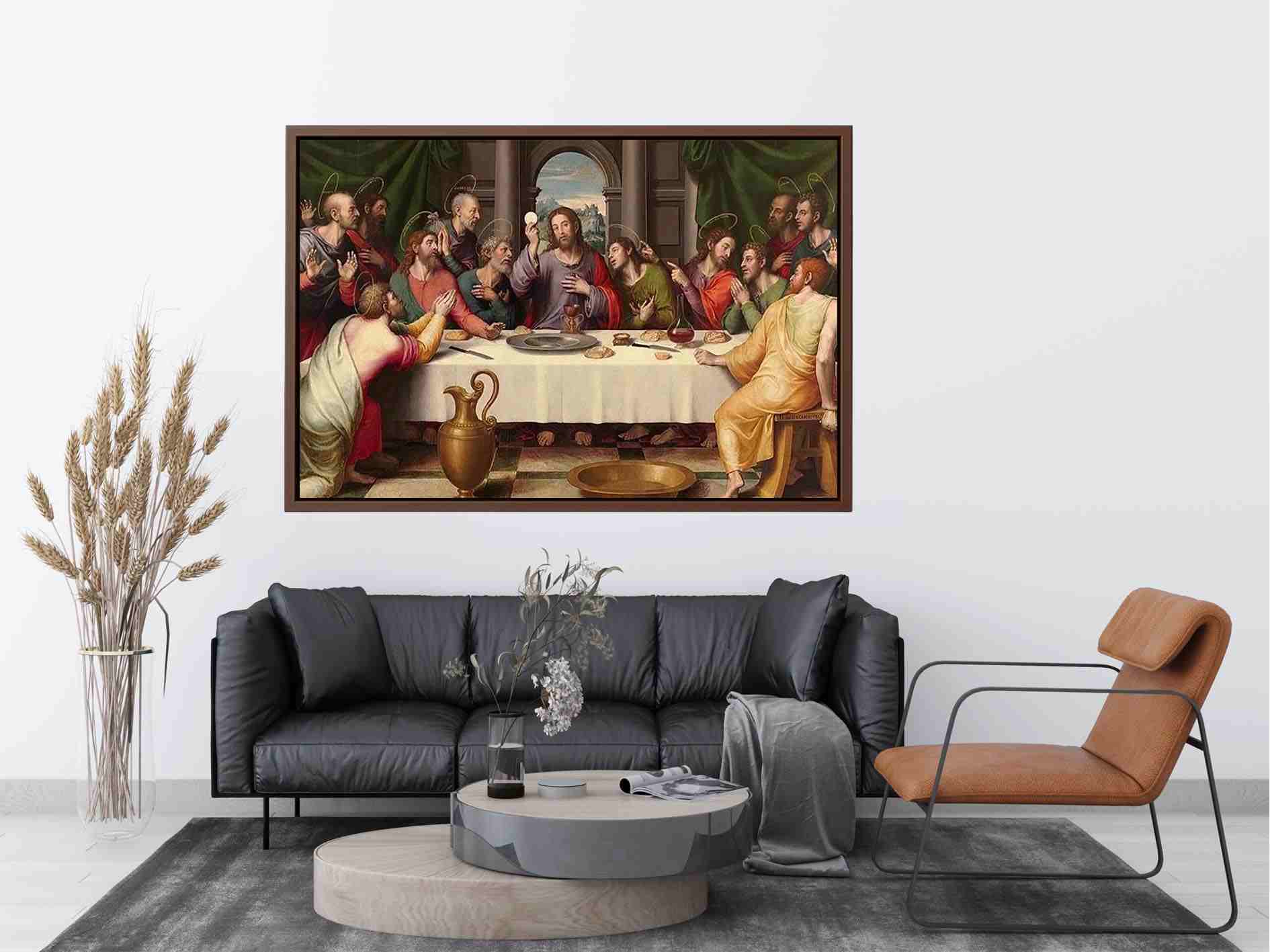 The Last Supper by Vicente Juan (Juan de Juanes) Painting