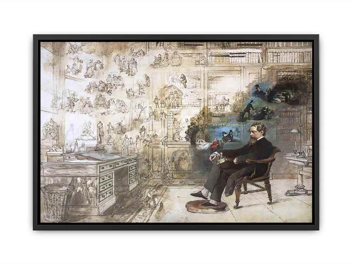 Dickens' Dream Canvas Print