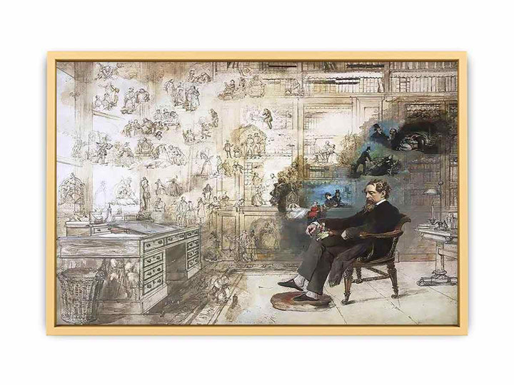 Dickens' Dream Streched canvas