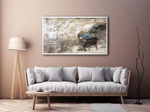 Dickens' Dream by ROBERT WILLIAM BUSS Painting