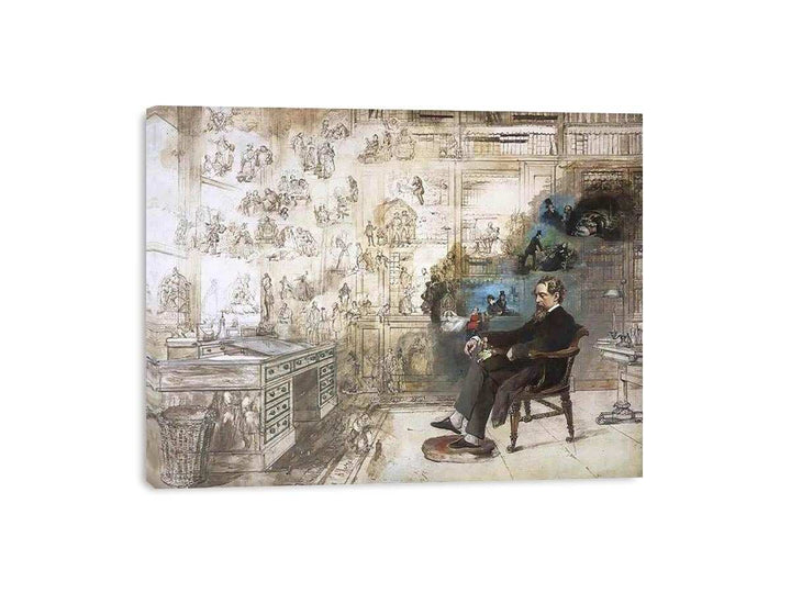Dickens' Dream  Painting