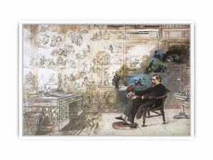 Dickens' Dream Framed Print