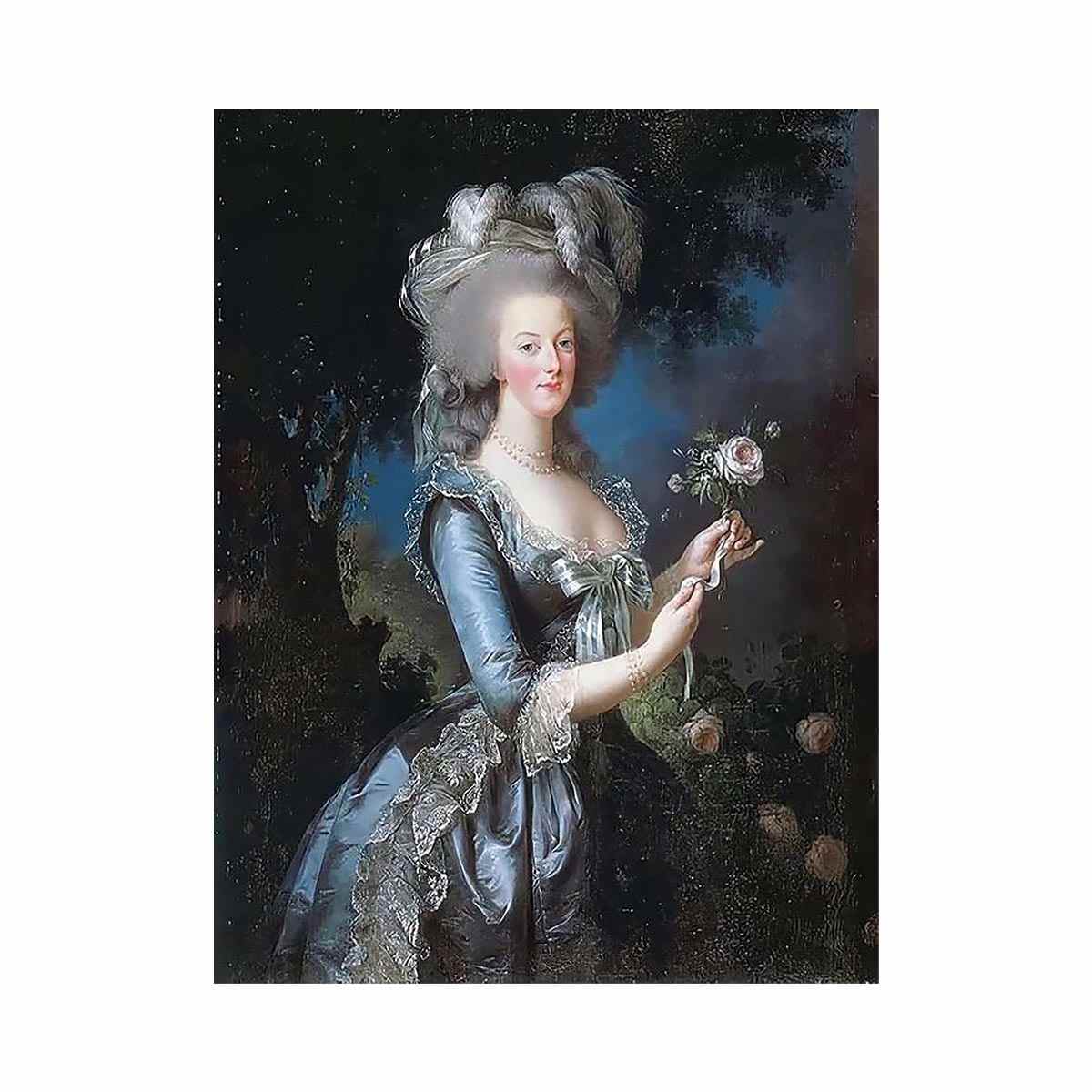 Marie Antoinette  after Vigee-Lebrun by LOUISE CAMPBELL CLAY
