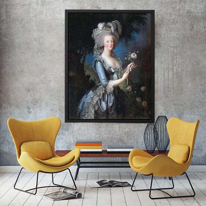 Marie Antoinette  after Vigee-Lebrun  Painting