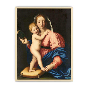 Madonna and Child Painting  by Giovanni Battista  Art Print