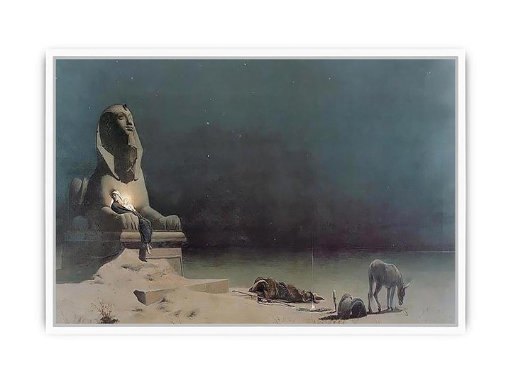 Rest on the Flight into Egypt Framed Print