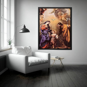 Holy Family by CLAUDIO COELLO Painting