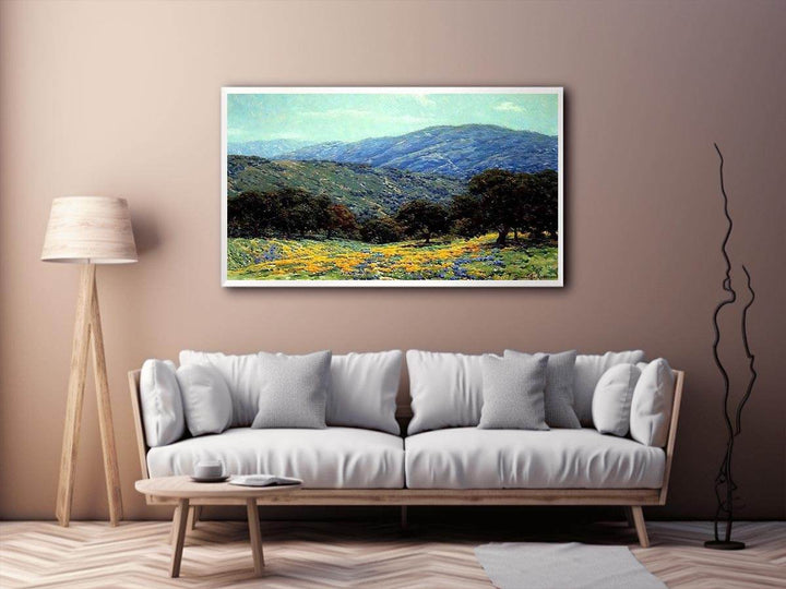 Flowers Under the Oaks  Painting