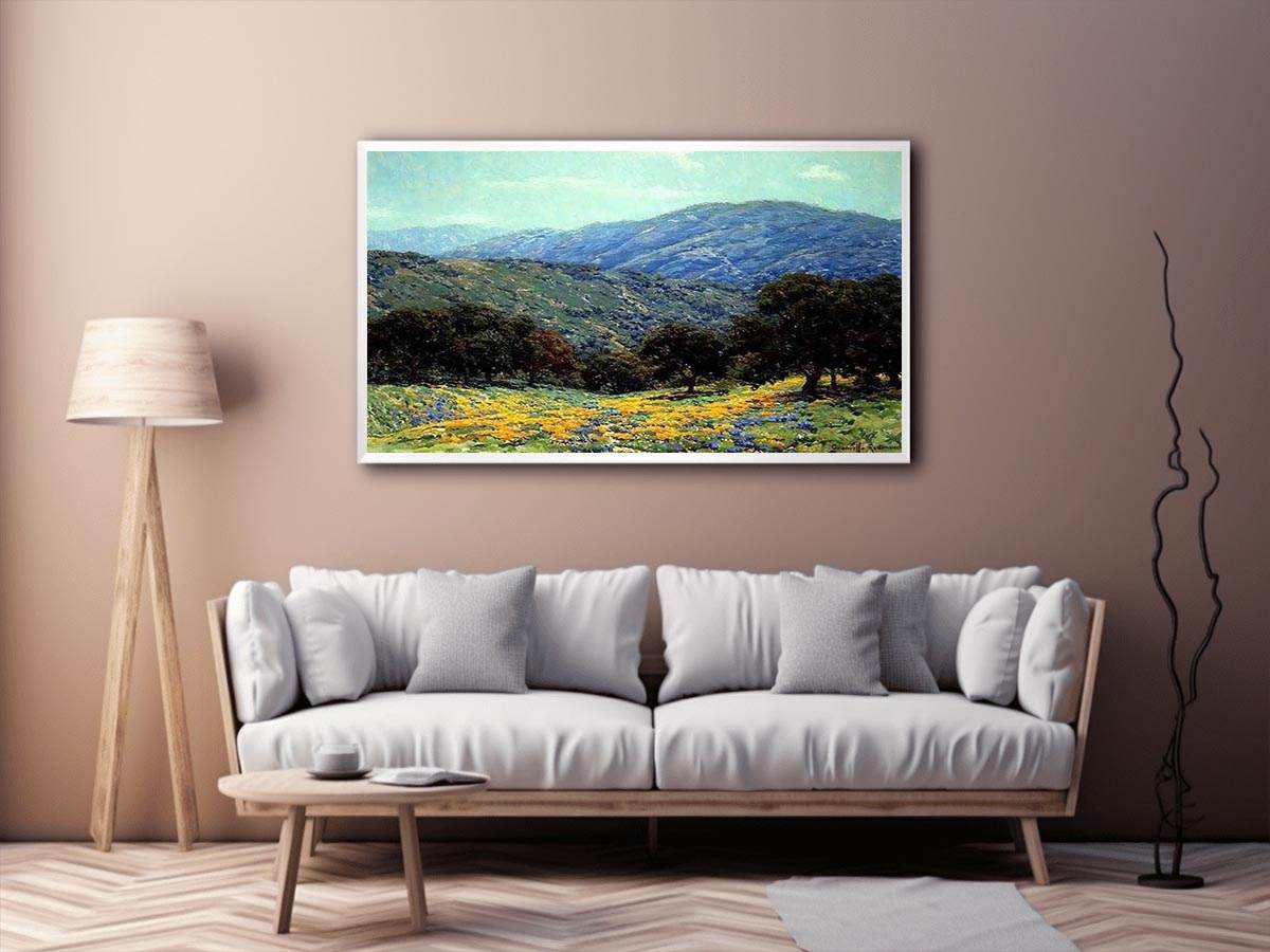 Flowers Under the Oaks by GRANVILLE REDMOND Painting