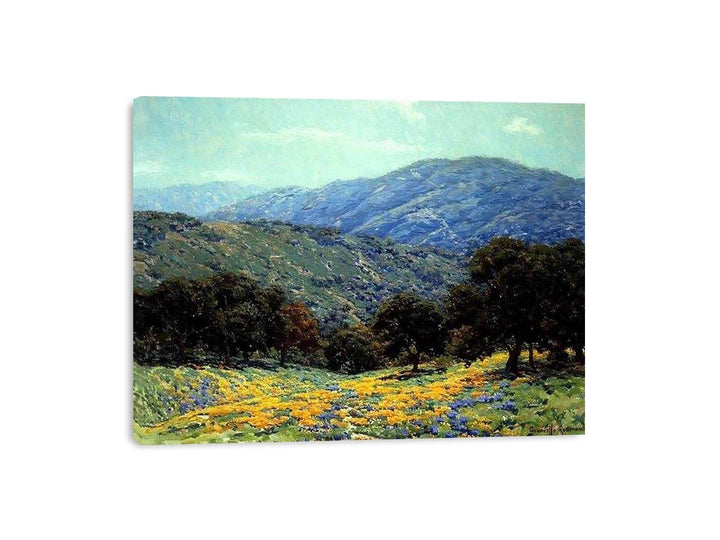 Flowers Under the Oaks  Painting