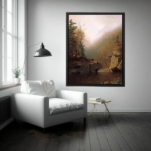 Three Bears by ALEXANDER HELWIG WYANT Painting