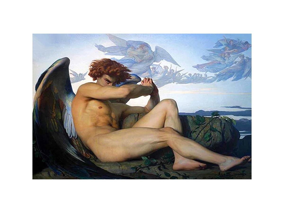 The Fallen Angel Painting by Alexandre Cabanel