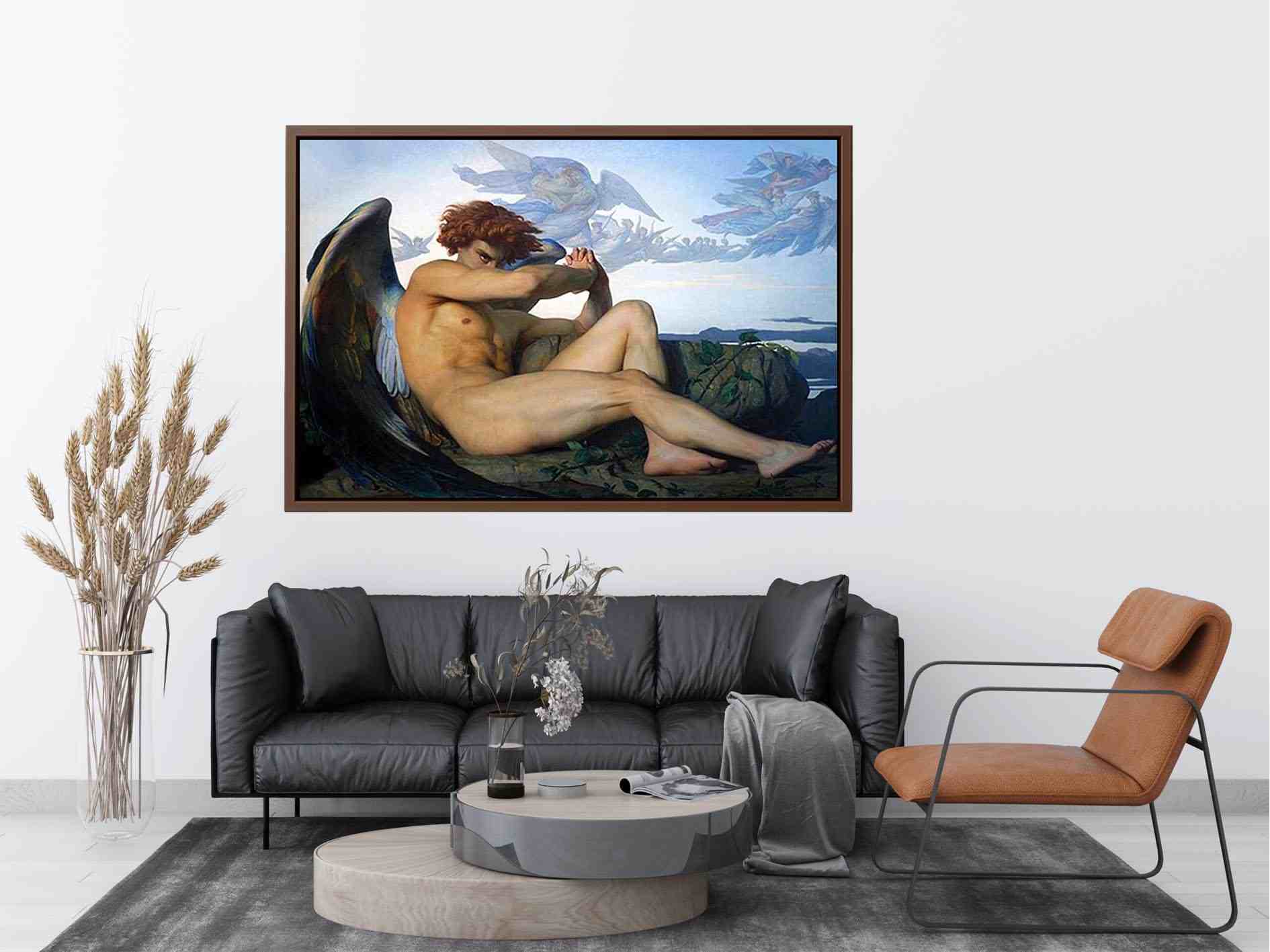 The Fallen Angel Painting by Alexandre Cabanel