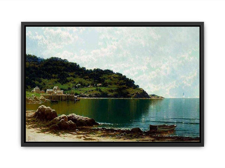 Along the Maine Coast Canvas Print