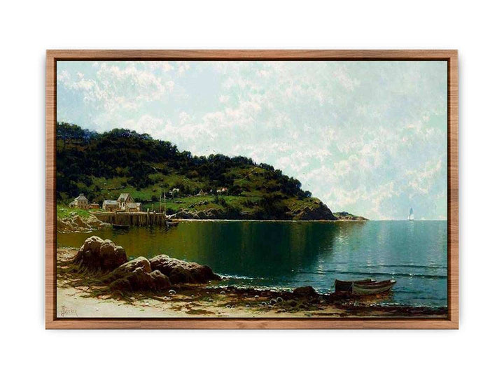 Along the Maine Coast  Poster